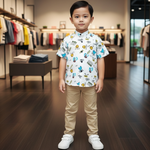Load image into Gallery viewer, Charming Kids' Cartoon Print Shirt for Boy by MAGNITE