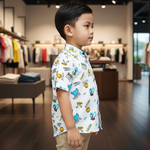 Load image into Gallery viewer, Charming Kids' Cartoon Print Shirt for Boy by MAGNITE