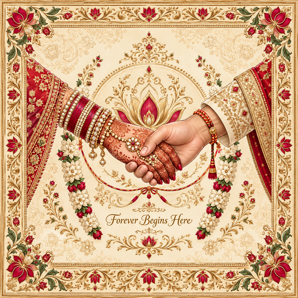 Couple Story Hastmelap Rumal design 03