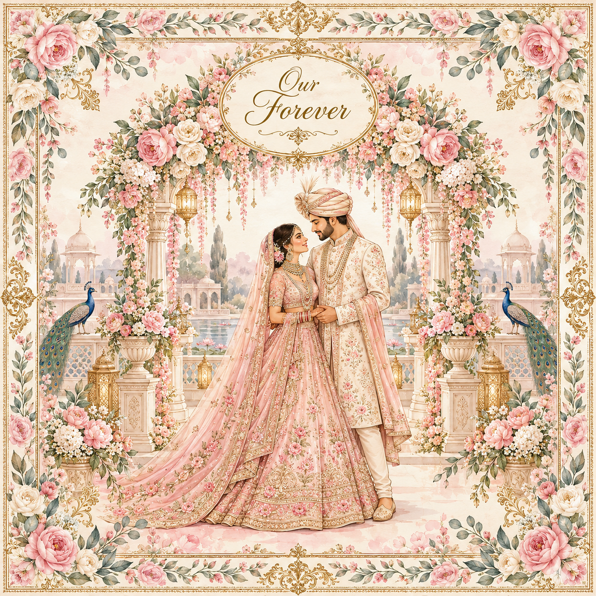 Couple Story Hastmelap Rumal design 05