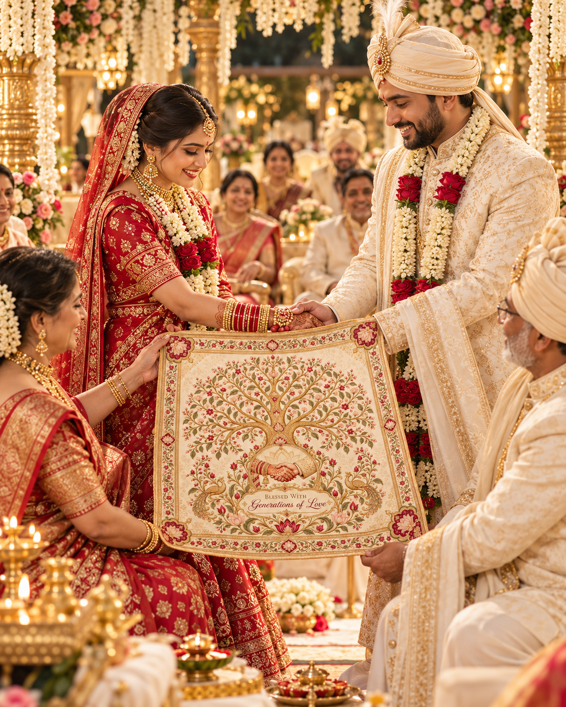 RUM-009-05 Blessed with Generations of Love wedding ceremony usage visualization