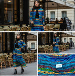 Load image into Gallery viewer, Digital Printed Premium Unstitched Fabric Material For All Designer OutFit-DC-014
