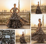 Load image into Gallery viewer, Digital Printed Premium Unstitched Fabric Material For All Designer OutFit-DC-012
