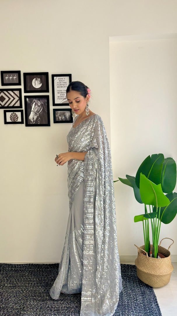 Most Beautiful Grey Saree Collection (KC-807-Grey-pc_at)