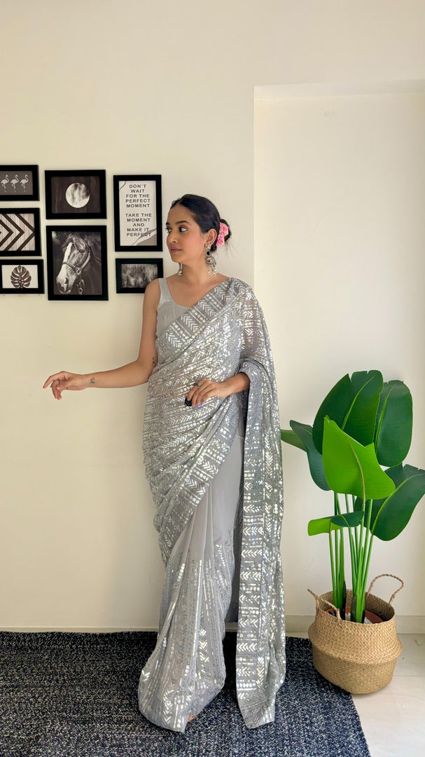 Most Beautiful Grey Saree Collection (KC-807-Grey-pc_at)