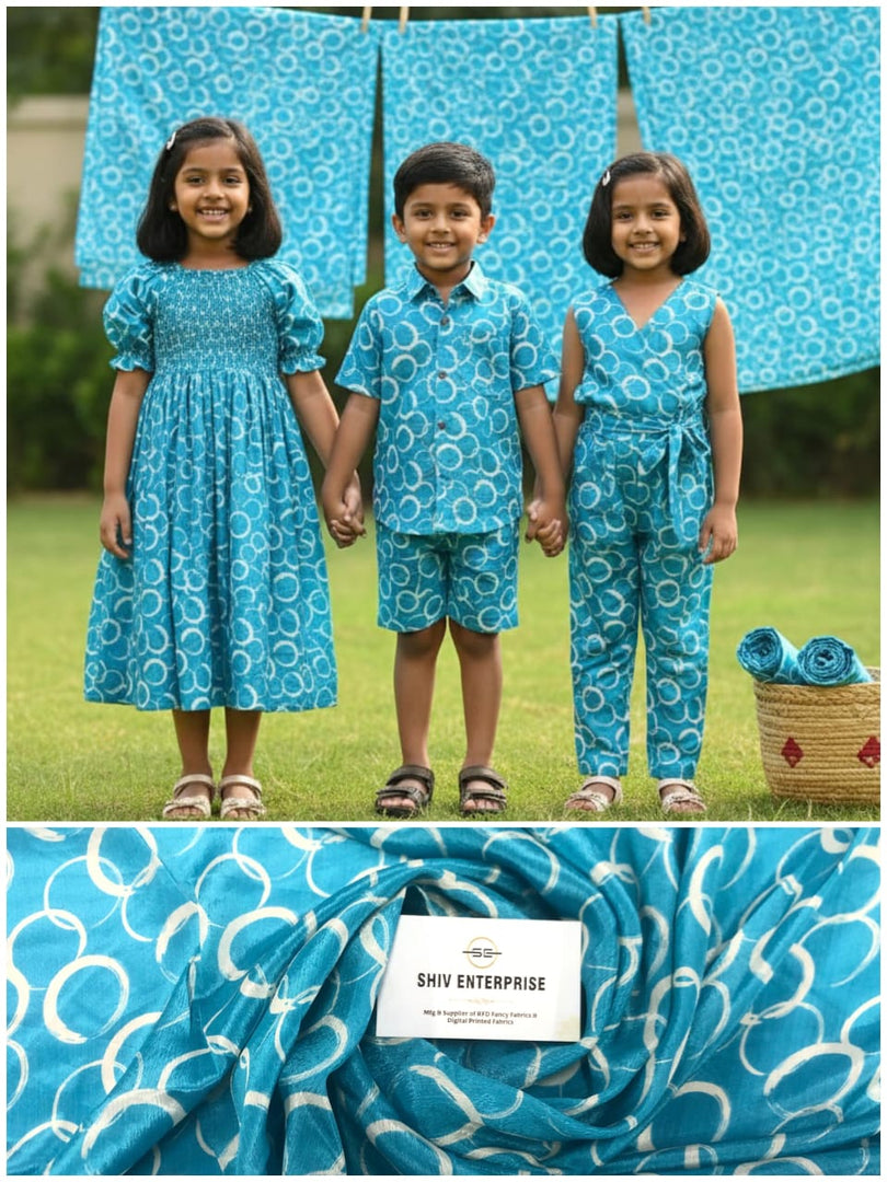 Digital Printed Premium Unstitched Fabric Material For All Designer OutFit-DC-008