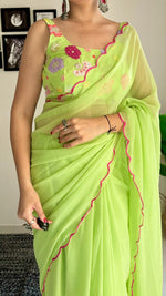 Load image into Gallery viewer, Most Beautiful Casual Black Saree Collection (KC-793-Black-pc_at)
