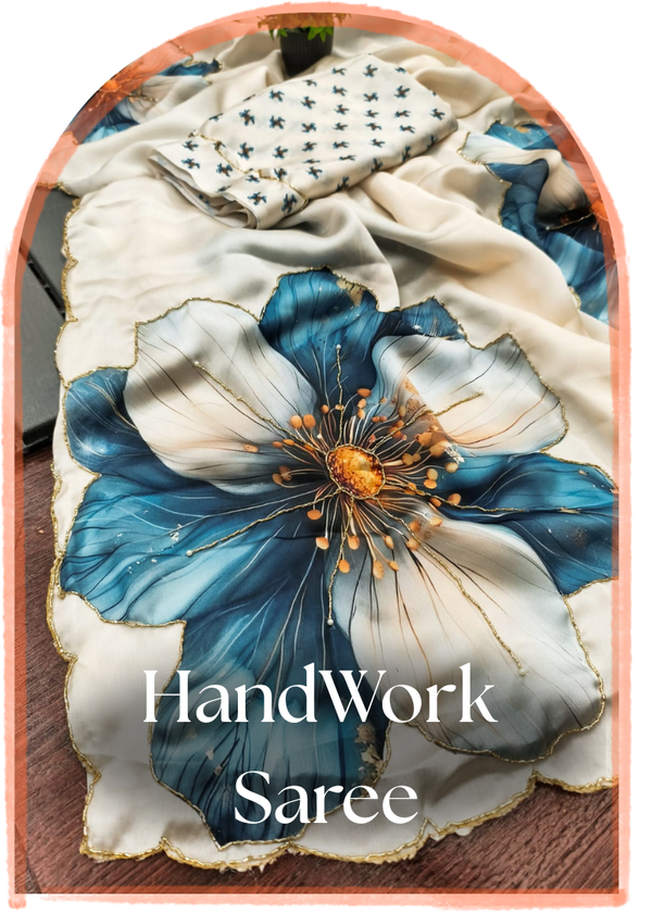 Handwork saree